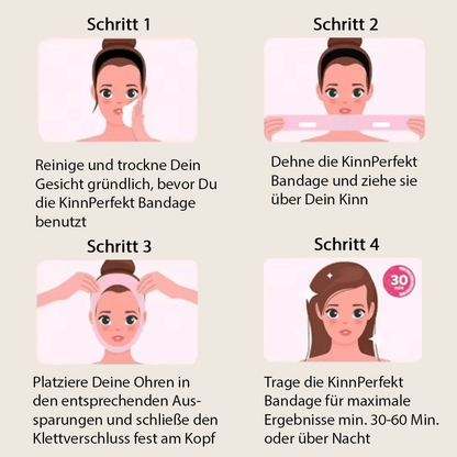 KinnPerfekt - Deine Bandage für eine ästhetische Gesichtsform