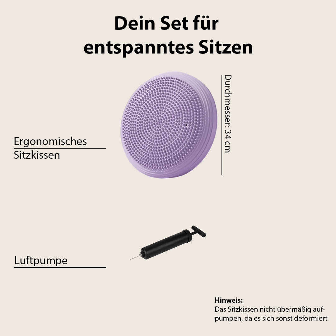 Harmonie Kissen - für sofortige aufrechte Haltung